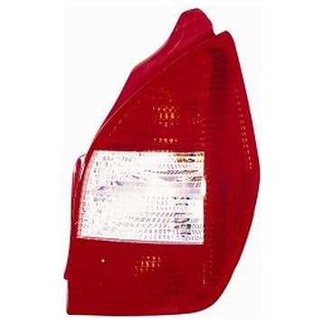 Citroen C2 2005-2017 Achterlicht Rechts Rood/Wit/Rood Zonder, Verzenden, Nieuw
