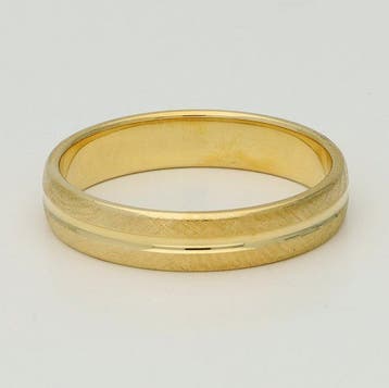 Ring - 18 karaat Geel goud, Sieraden, Tassen en Uiterlijk, Ringen, Nieuw