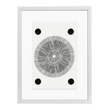 Wissellijst Hout Wit 30x30cm, Huis en Inrichting, Woonaccessoires | Lijsten, Nieuw