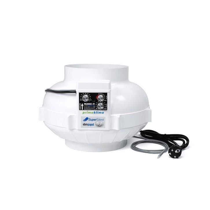 PrimaKlima EC Ø200mm - 1350 m3/u - Temp Controller, Witgoed en Apparatuur, Luchtbehandelingsapparatuur, Ophalen of Verzenden