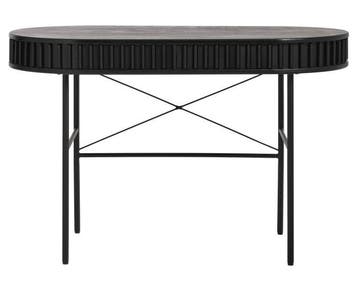 Bureau Siena eiken 120x60 cm - zwart, Huis en Inrichting, Bureaus, Ophalen of Verzenden, Nieuw