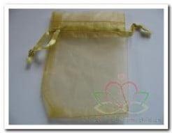 Cadeauzakje giftbag Organza Goud 7x9 cm, Huis en Inrichting, Woonaccessoires | Kunstplanten en Kunstbloemen, Nieuw, Ophalen of Verzenden