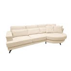 Loungebank Clinge - loungebanken - Creme, Nieuw, 150 cm of meer, Stof, 300 cm of meer