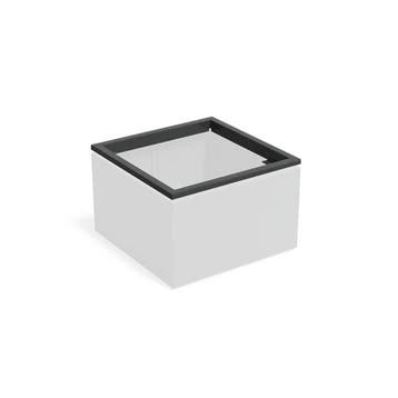 In-Lite Ready opzetrand - Aluminium - 100x100x9,1cm, Tuin en Terras, Minder dan 30 cm, 100 cm of meer, Nieuw, Metaal