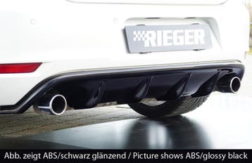 Rieger diffuser | Golf 6 GTI - 3-drs., 5-drs., Cabrio | stuk, Verzenden, Nieuw, Volkswagen