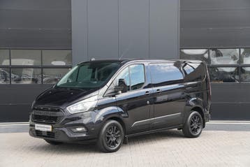 Ford Transit Custom 320 2.0 TDCI L1H1 Trend 170pk - 2x Schui, Automaat, Stof, Gebruikt, Zwart