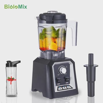 BioloMix Krachtige Keuken Blender met 2L Jar - Smoothie, Sap, Witgoed en Apparatuur, Verzenden, Nieuw