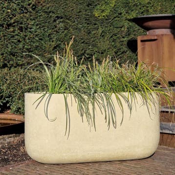 Odin  XXL 120x50x60 cm Cream, Tuin en Terras, Verzenden, Nieuw, Beton