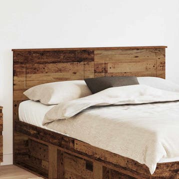 vidaXL Hoofdbord Oud Hout Bewerkt hout, Verzenden, Nieuw, Bruin, Hout