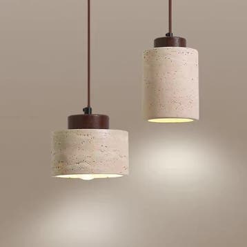 Wabi-Sabi Hanglamp Steen Geel – Japans Design, Verzenden, Nieuw