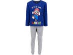 Kinderpyjama - Super Mario - DonkerBlauw/Grijs, Verzenden, Nieuw