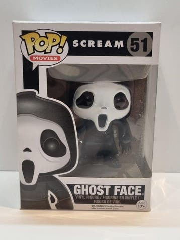 Funko - Funko Pop Movies: #51 Ghost Face (Scream) *VERY