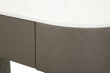 BED BUREAU SHARON GRIJS MET KRUK CM 120X40X75 (AFMETING KRUK, Ophalen of Verzenden, Nieuw