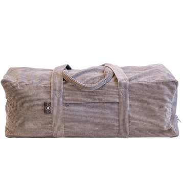 Luxe yogatas hummer rib taupe - Lotus, Verzenden, Nieuw