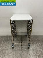 RVS Saro Regaalwagen 6 x 2/1 GN Horeca, Zakelijke goederen, Ophalen of Verzenden, Nieuw zonder verpakking