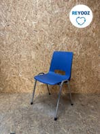 kantinestoel - blauw - tweedehands, Zakelijke goederen, Nieuw in verpakking