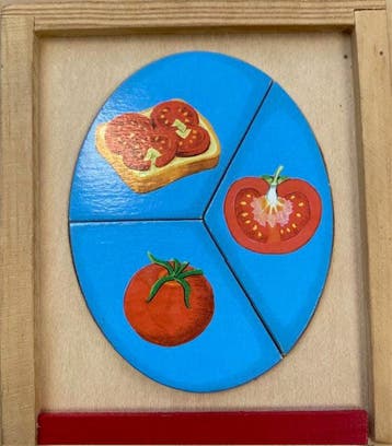 Puzzel groente (zie omschrijving), Verzenden, Nieuw