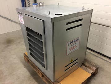 33 Kw MARK gasheater (3167), Ophalen of Verzenden, Gebruikt, Kachel