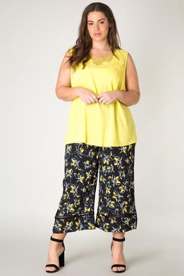 Broek Yesta Jasmine print 21INCH Maat:, Verzenden, Nieuw, Overige kleuren