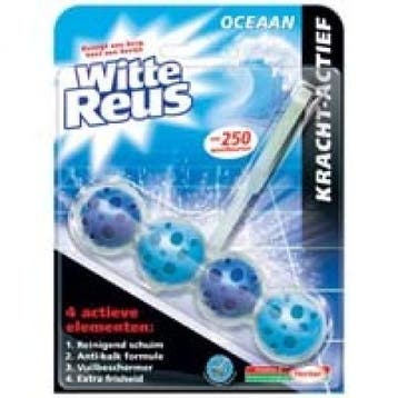 Witte Reus Toiletblok Ocean, Huis en Inrichting, Schoonmaakartikelen, Ophalen of Verzenden, Schoonmaakmiddel