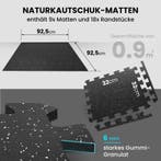 Rubberen puzzelmat  Bemaxx 0,6 cm dik, Ophalen of Verzenden, Nieuw