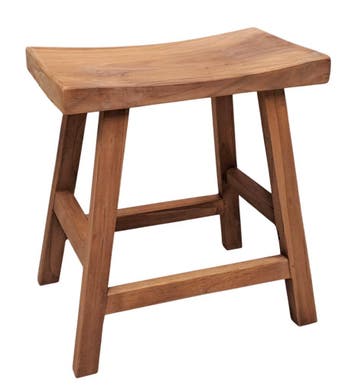 Krukken Massief Teakhout | Japanse stijl  | 49,95 incl. bezo, Ophalen of Verzenden, Nieuw, Hout