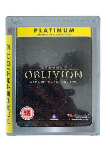 The Elder Scrolls IV Oblivion Game Of The Year (Platinum), Verzenden, Nieuw