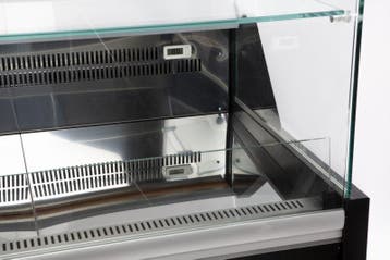 Combisteel Koeltoonbank Zwart | Oscar | +1°c/+10°c | 1584x81, Ophalen of Verzenden, Nieuw