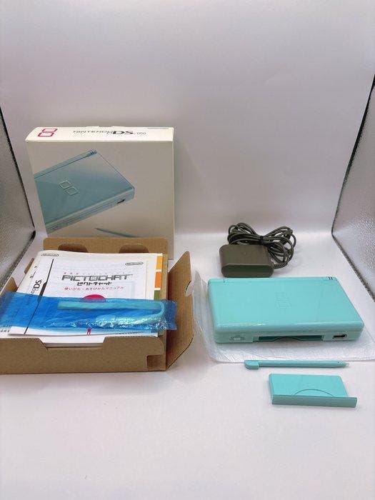 Nintendo - DS lite - [CIB] Nintendo DS Lite Ice Blue -, Spelcomputers en Games, Spelcomputers | Overige Accessoires