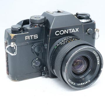 Contax RTS II Quartz + Distagon 2,8/35mm MMJ | Analoge, Nieuw