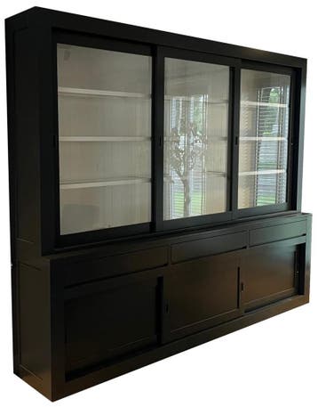 Buffetkast antraciet - wit Enschede 300 x 240cm, Ophalen of Verzenden, Nieuw