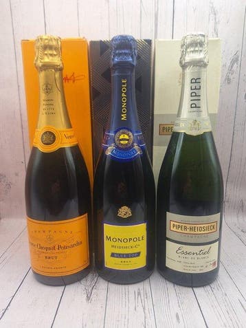 Veuve Clicquot, , Monopole Heidsieck Blue Top & Quenardel &, Nieuw