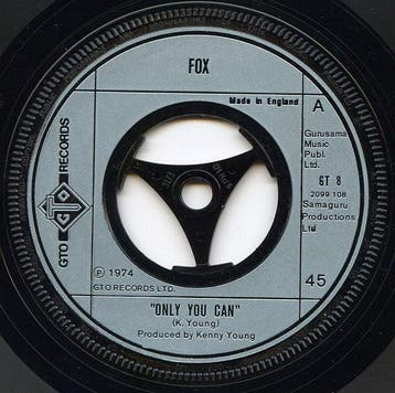 Fox - Only You Can / Out Of My Body, Ophalen of Verzenden, Gebruikt