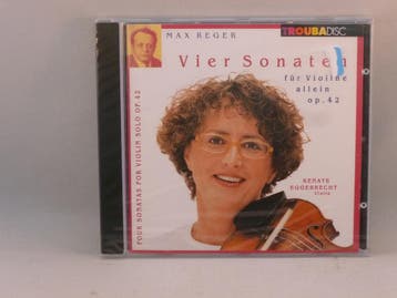 Max Reger - Vier Sonaten / Renate Eggebrecht (nieuw), Ophalen of Verzenden, Zo goed als nieuw