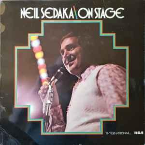 LP gebruikt - Neil Sedaka - On Stage (UK, 1974), Verzenden, Zo goed als nieuw