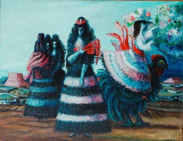 Kees Andrea (1914 - 2006) - De vrouwen van Goya