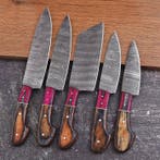 Keukenmes - Pakka Wood, handgemaakt gevouwen staal - Noord