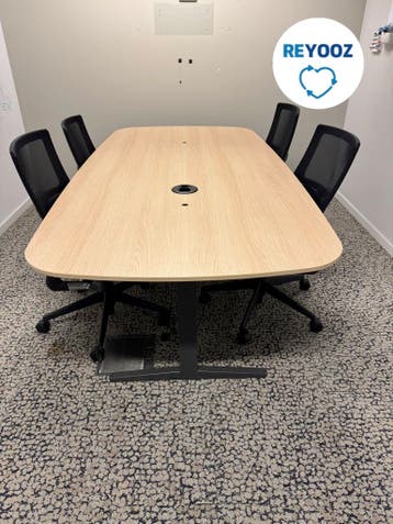 Ahrend Balance vergadertafel 240x100cm - rechthoek met r..., Nieuw in verpakking
