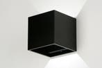 Rietveld Wandlampen - Zwart - Metaal, Aluminium, Verzenden, Nieuw