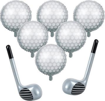 Golf Kampioen folie ballonnen set 2-delig, Verzenden, Nieuw, Overige typen, Overige merken