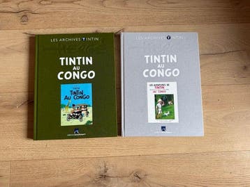 Kuifje - Kuifje in Kongo versie kleur en versie zwart/wit, Nieuw
