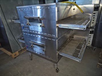 Middleby Marshall pizzaoven lopende band * online veiling *, Gebruikt, Ovens, Magnetrons en Steamers