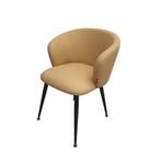 Benithem fauteuil - beige leder, Ophalen of Verzenden, Nieuw