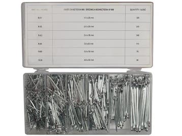 Splitpennen set - 1000 delige set - Assortiment doos, Ophalen of Verzenden, Nieuw, Minder dan 50 mm, Overige typen