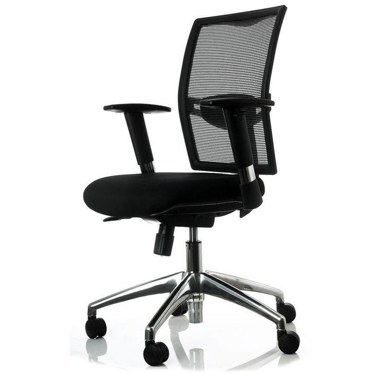 Bureaustoel Rhea, Huis en Inrichting, Bureaustoelen, Bureaustoel, Zwart, Nieuw, Ergonomisch, Ophalen of Verzenden
