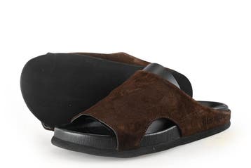 Shabbies Amsterdam Sandalen in maat 39 Bruin, Verzenden, Sandalen of Muiltjes, Zo goed als nieuw, Bruin