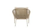 Tuin- diningstoel - Reims - Beige - Rope - The Outsider, Tuin en Terras, Verzenden, Nieuw
