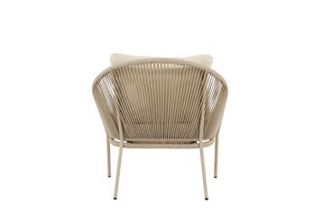 Tuin- diningstoel - Reims - Beige - Rope - The Outsider, Verzenden, Nieuw