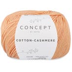Katia Concept Cotton-Cashmere - 82 Lichtoranje - Garen, Ophalen of Verzenden, Nieuw