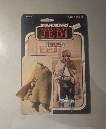 Kenner - Action figure Star Wars Prune Face 1984 Original 77, Nieuw